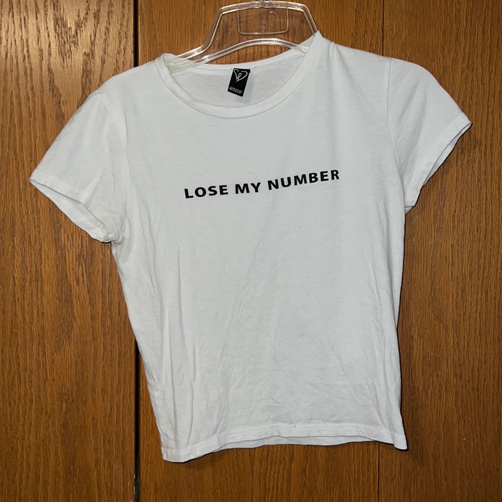cropped graphic tee